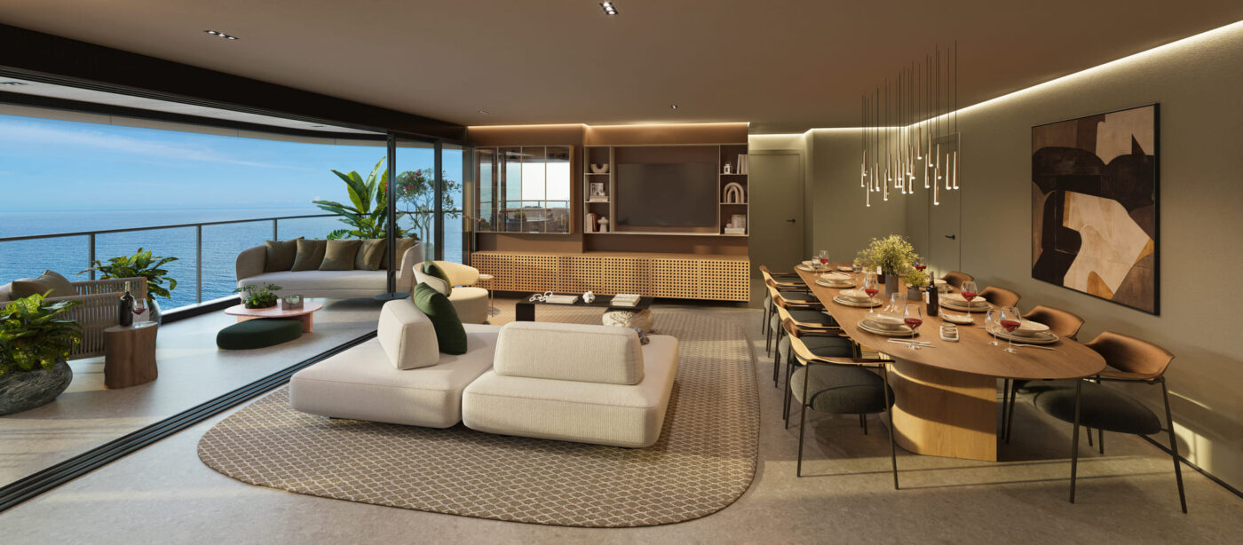 Varanda Gourmet - Sala de Estar/Jantar